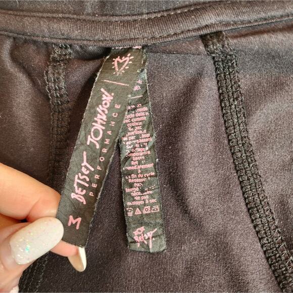 BETSEY JOHNSON PERFORMACE MED ZIP FRONT JACKET WITH POCKETS - Picture 6 of 6